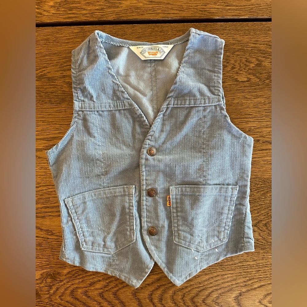 Vintage Levi kids vest